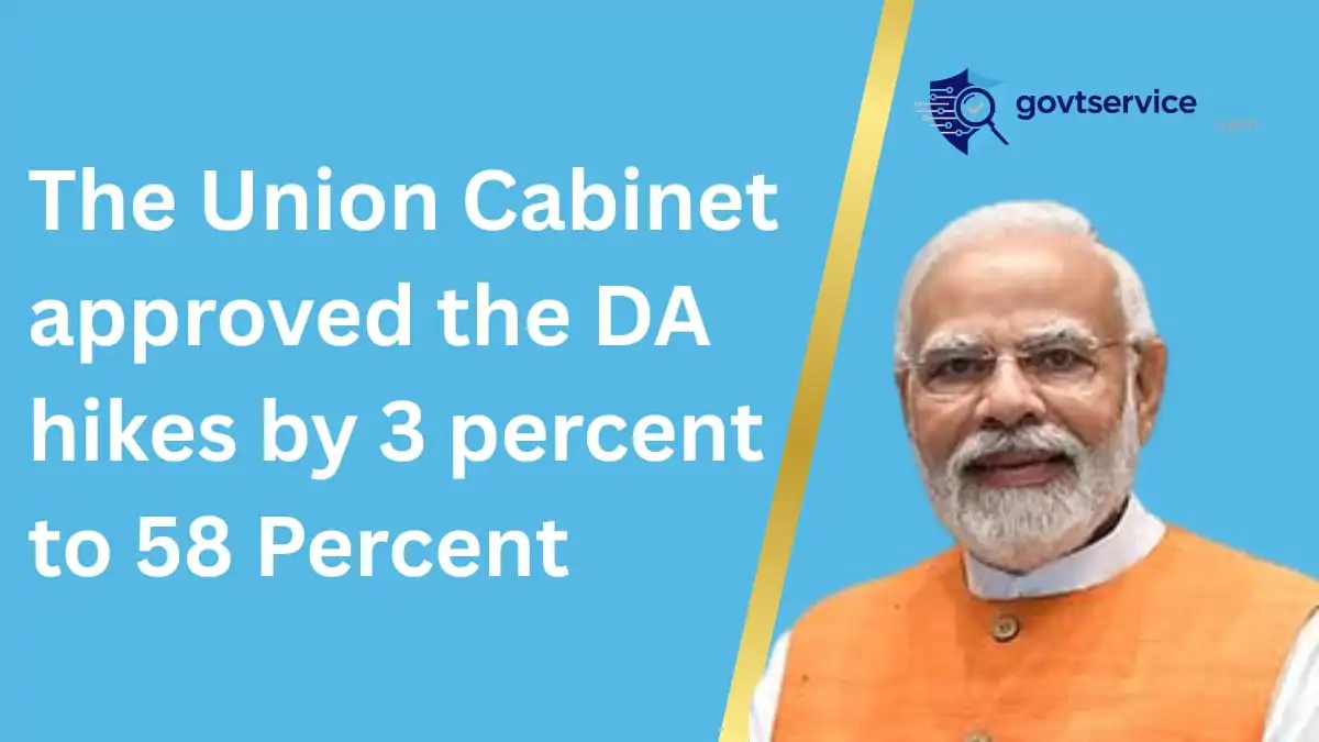Central government announced 3% DA hike from July 2025