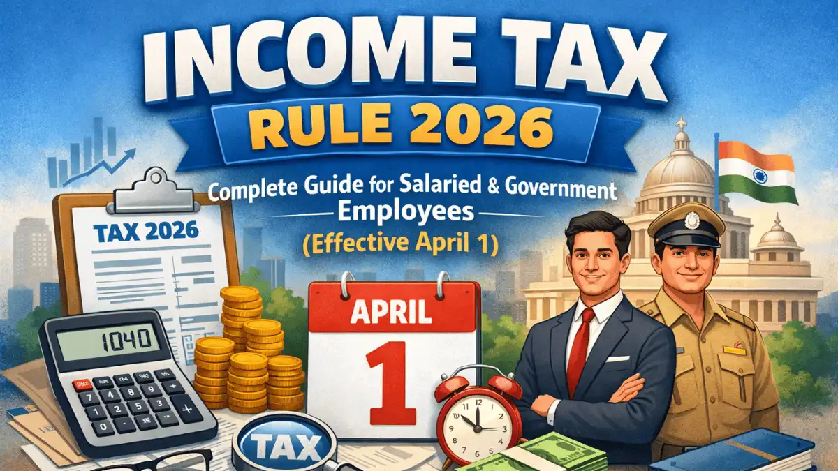 Income Tax Rules 2026 complete guide for salaried and government employees effective April 1