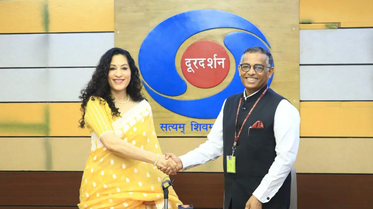 Doordarshan ICCR MoU 2026 signing ceremony showcasing India cultural content global expansion initiative