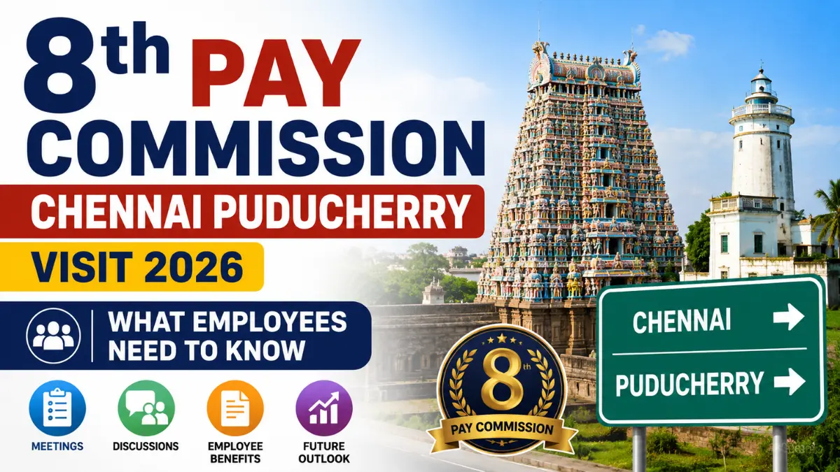 8th Pay Commission Chennai Puducherry Visit 2026 – What Employees Need to Know