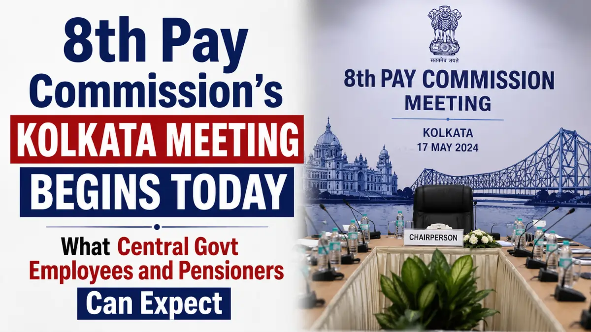 8th Pay Commission Kolkata Meeting 2026
