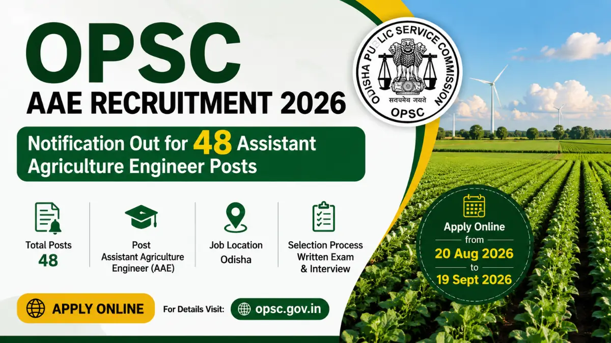 opsc-aae-recruitment-2026-48-assistant-agriculture-engineer-posts